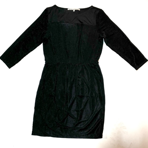 Rachel Roy Black Sparkle Dress M - Picture 7 of 11